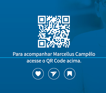 QR code para acompanhar Marcellus Campelo